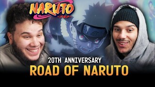 Road of Naruto REACTION | Naruto 20th anniversary !!