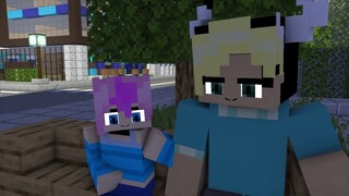 minecraft animation boy love fall in love part 4