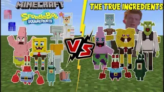 Minecraft x SpongeBob VS The True Ingredients [SPONGEBOB HORROR]