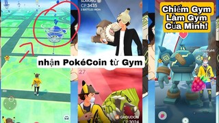 Đấu Chiếm Gym Pokemon Go - Đặt pokemon vào bảo vệ Gym |  Cách Kiếm PokeCoin Trong Pokemon Go