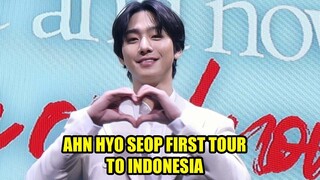 Ahn Hyo Seop Happy to Meet Fans in Indonesia for the first time