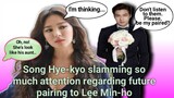 SHK SLAMMING so much attention regarding future pairing with Lee Min-ho