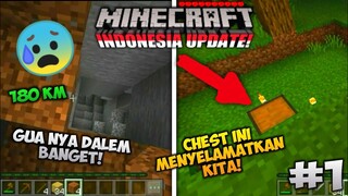 AKHIRNYA! MENCARI TEMPAT YG STRATEGIS - MINECRAFT SURVIVAL SERIES #1