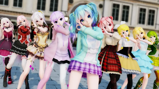 【MMD】TWICE - ใช่หรือใช่【9 Vocaloids】4K UHD