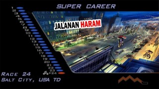 TAMAT - DOWNHILL DOMINATION PS2 SUPER CAREER