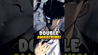 What Is DOUBLE AWAKENING In Solo Leveling? #shorts #sololeveling #sungjinwoo