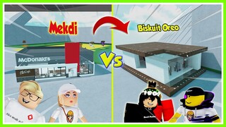 AYO PILIH!! MAU MAKAN MEKDI ATAU BISKUIT OREO??? ROBLOX MIKOCIL