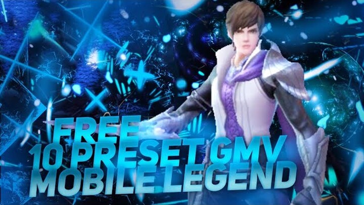 TOP 10 PRESET GMV MOBILE LEGEND || ALIGHT MOTION