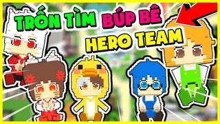 NOOB KAMUI ĐẠI CHIẾN TRỐN TÌM BÚP BÊ HERO TEAM TRONG MINI WORLD | AI LÀ VUA TRỐN TÌM GIỎI NHẤT