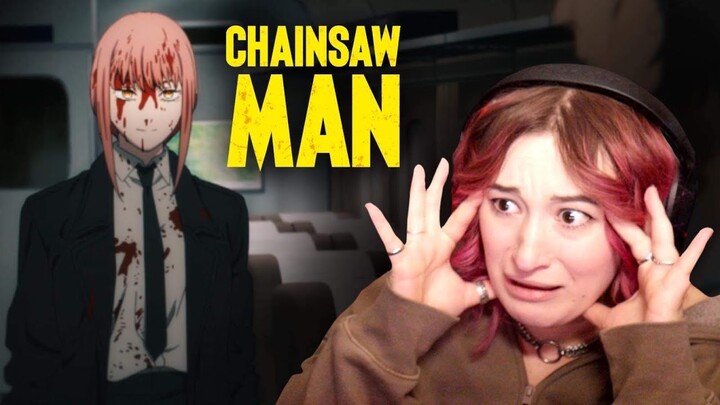 MAKIMA JUMP SCARE // Chainsaw man Reaction Episode 9