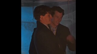 dandelion - theseus and newt scamander - fantastic beast BTS edit