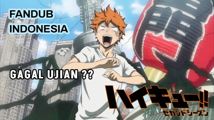 [ FANDUB INDO ] karasuno gagal ujian ?? - Haikyuu!! S2