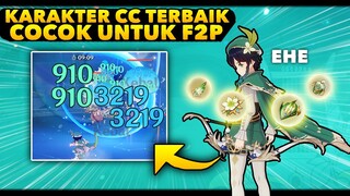 Karakter CC TERBAIK Cocok Untuk F2P Venti Build F2P - Genshin Impact