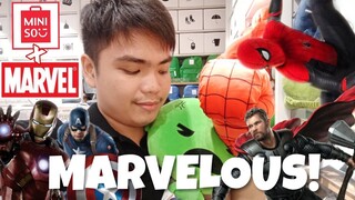 May MARVEL na sa MINISO? 😍 PWEDE PANG REGALO TO! SULIT NA SULIT (MARVEL X MINISO) | ARKEYEL CHANNEL