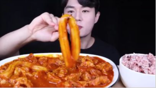 ASMR MUKBANG lòng bò và gà nướng#mukbang #asmr