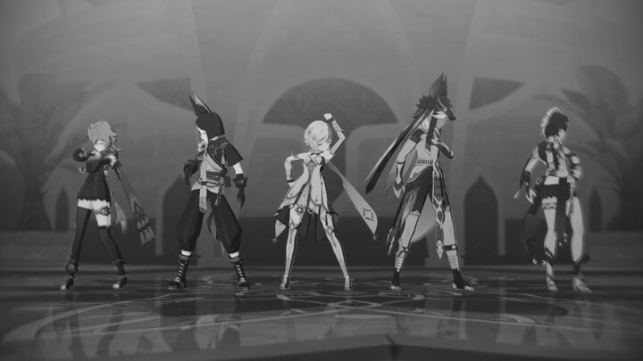 Genshin Impact MMD ◈ Sumeru Group / Action Layout / "Devil's Dance"