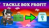 HOW MUCH PROFIT DID I GET FROM TACKLE BOX | TACKLE BOX PROFIT | GROWTOPIA