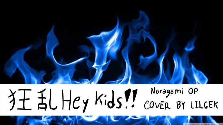 Noragami aragoto OP "狂乱 Hey Kids!!" COVER BY LILGEK