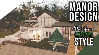 LifeAfter: Manor Design Flat Home w/ Christmas Tree | Tutorial