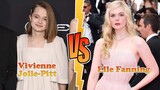 Vivienne Jolie-Pitt (Angelina Jolie's Daughter) VS Elle Fanning Transformation ★ From Baby To Now
