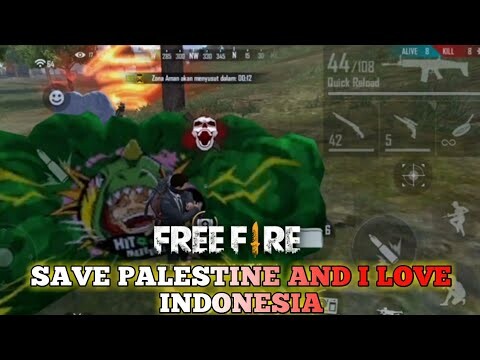 I LOVE INDONESIA - PALESTINE | GARENA FREE FIRE