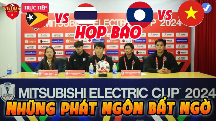 🔴HỌP BÁO AFF CUP Hôm Nay 7/12: HLV Ishii Gửi Chiến Thư TỚi ĐTVN, Cù THủ Lào Gốc Việt Phát Ngôn Sốc