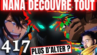 NANA SHIMURA FACE À SHIGARAKI MALTRAITÉ ! LE PARALLÈLE DEKU - MY HERO ACADEMIA 417 - REVIEW MANGA