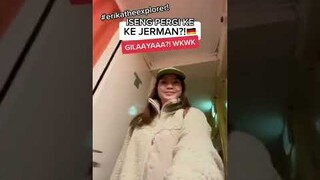 Tiktok Erika Richardo | ISENG PERGI KE JERMAN? GASSS!!!! 🇩🇪🔥