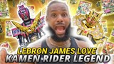 LeBron James, scream if you love Kamen Rider Legend