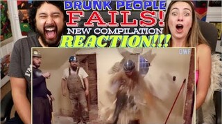 Drunk people fails! - NEW Funny Compilation! - REACTION!!!