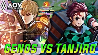 AoV : ERROL/GENOS GAMEPLAY | GENOS VS TANJIRO - ARENA OF VALOR