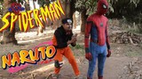 Naruto Vs Spider man In Real Life [Live-Action]
