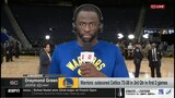 "Game 1 too lucky for Boston" Draymond Green humiliating Celtics, Warriors win Gm2, series tied 1-1