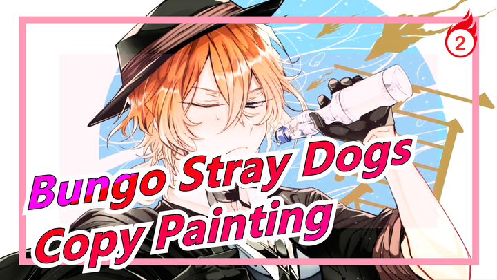 [Bungo Stray Dogs] [Copy Painting / Mark Pens] You May Think He's a Pro; But Actually He's Nobody_2
