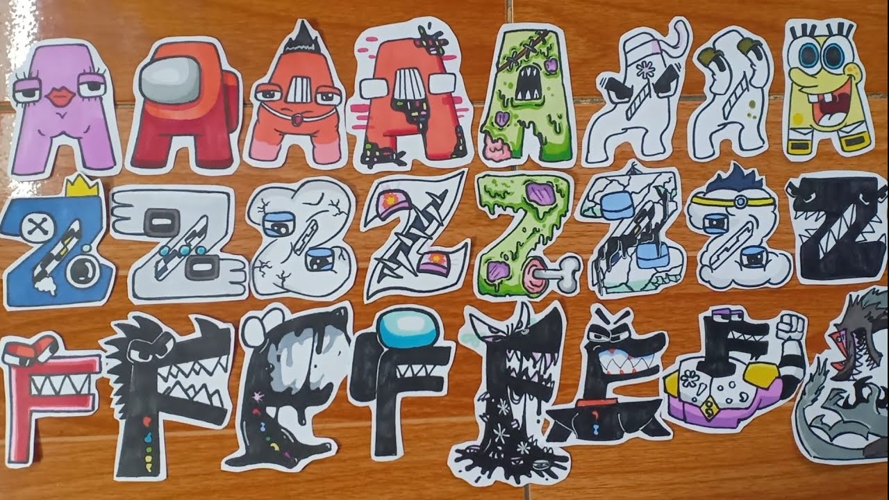 alphabet lore stickers – LINE stickers