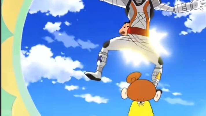 Apakah Crayon Shin-chan pernah berkolaborasi dengan Kamen Rider Yoko? 【Kamen Rider Fourze】