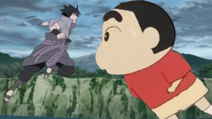 Crayon Shin-chan vs. Uchiha Sasuke (Part 1)