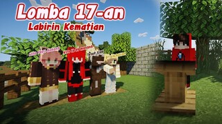 Lomba 17-an Masuk ke Labirin Kematian bersama Anya, Kiro dan Sapi Slay #minecraft17agustus