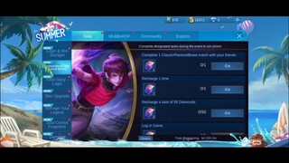 HOW TO GET FREE KOF AGAIN || MOBILE LEGENDS