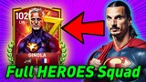 I Made The Greatest Super Heroes Squad in FC MOBILE! 101 OVR