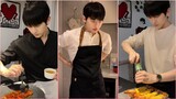 Charming And Handsome Man Cooking Delicious Food❤️‍🔥