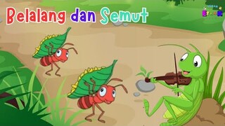 Kisah Belalang dan Semut | Dongeng Bahasa Indonesia