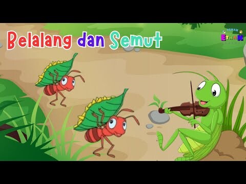 Kisah Belalang dan Semut | Dongeng Bahasa Indonesia