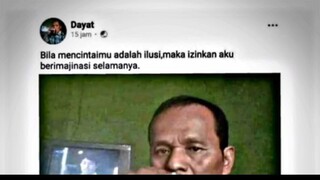 teruskan bakat mu Pak Dayat 👍