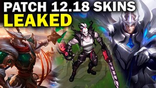 LEAKED Upcoming skins for League of Legends Patch 12.18