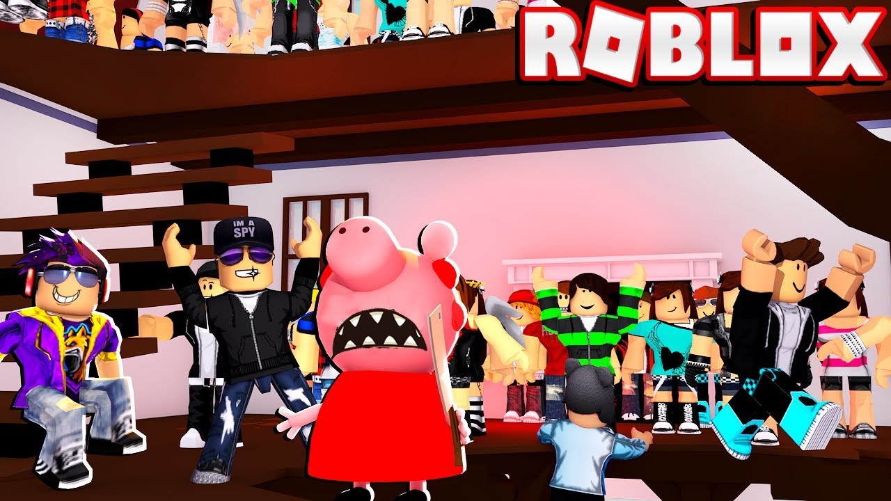 ROBLOX PIGGY but with 100 PLAYERS! 