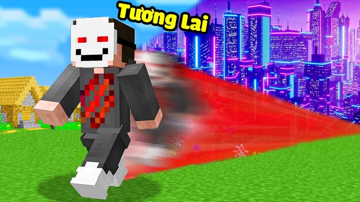 Minecraft nhưng mọi thứ Chạm Vào biến thành Tương Lai