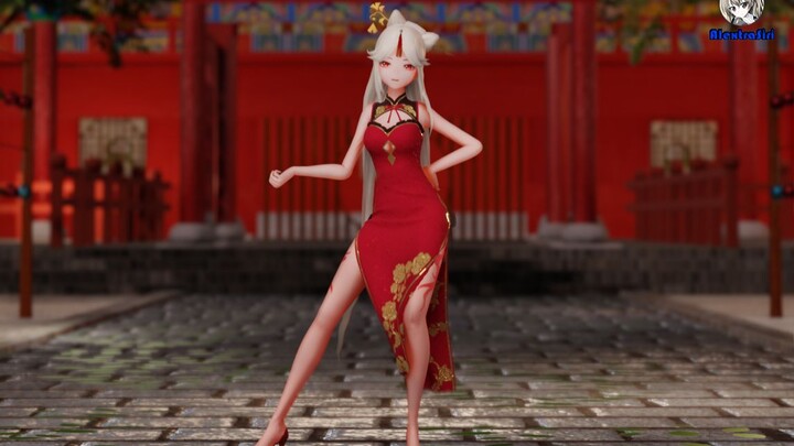 【旗袍凝光/布料】 偷偷滴 进村 打枪滴 不要 【Genie】