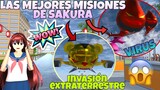 LAS MEJORES MISIONES DE SAKURA || Invasión alienígena 🛸|| Virus Mortal || Sakura School Simulator