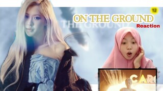 REACTION ROSÉ - 'On The Ground' M/V By Hotim Al hasni